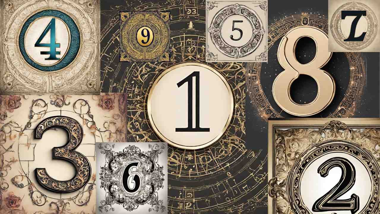 numérologie, chiffres 1 à 9