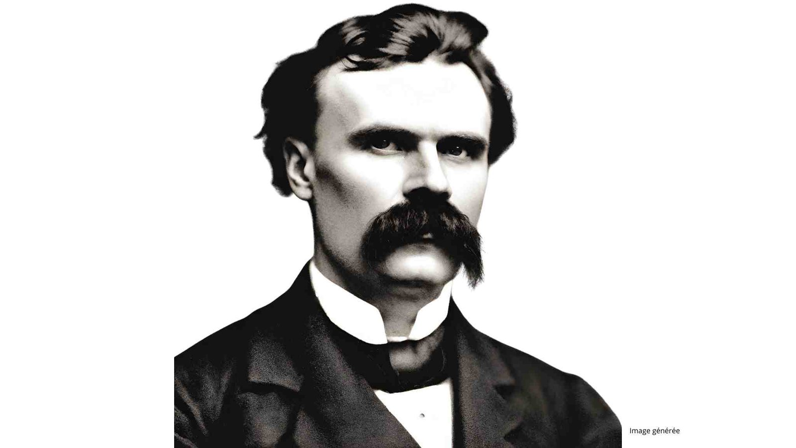 Nietzsche Portrait généré