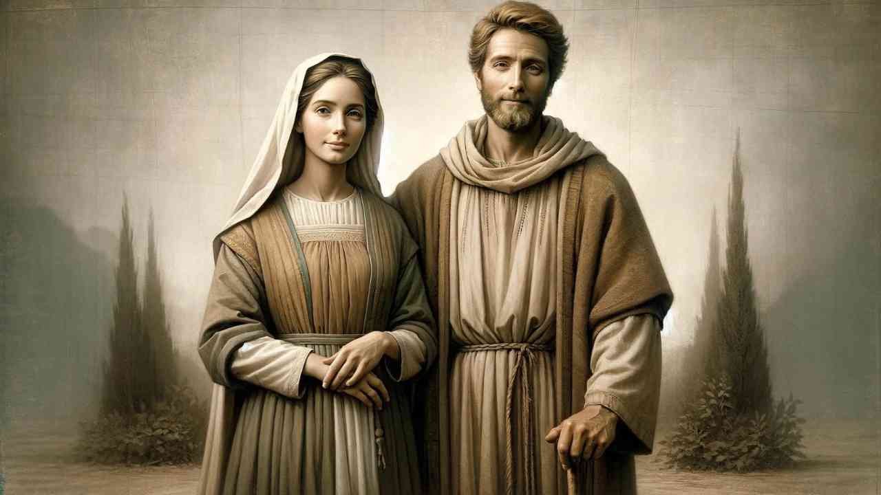Anne et Joachim parents de Marie, grands parents de Jésus