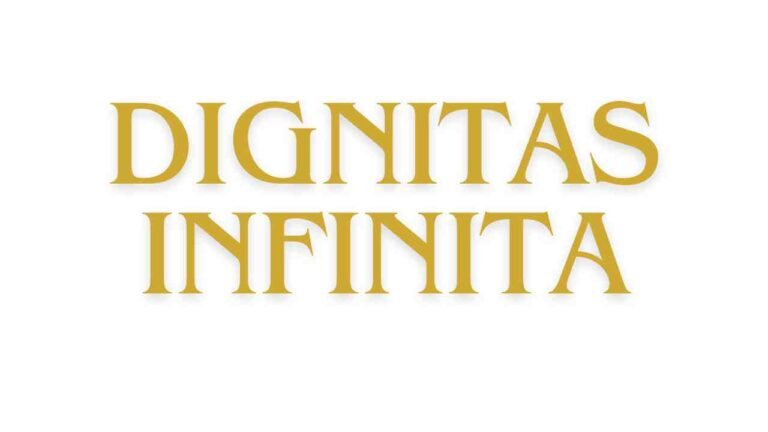 Dignitas Infinita: Une Réaffirmation de la Dignité Humaine