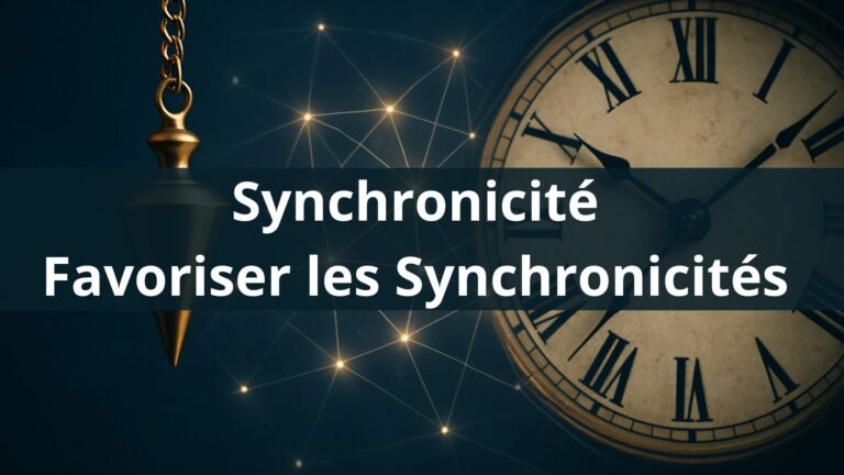 Comment favoriser la venue des synchronicités ?