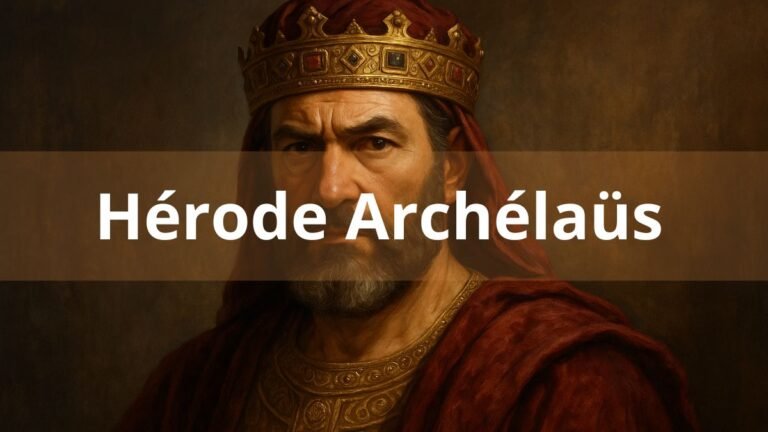 Hérode Archélaüs : règne troublé d’un roi sans couronne en Judée