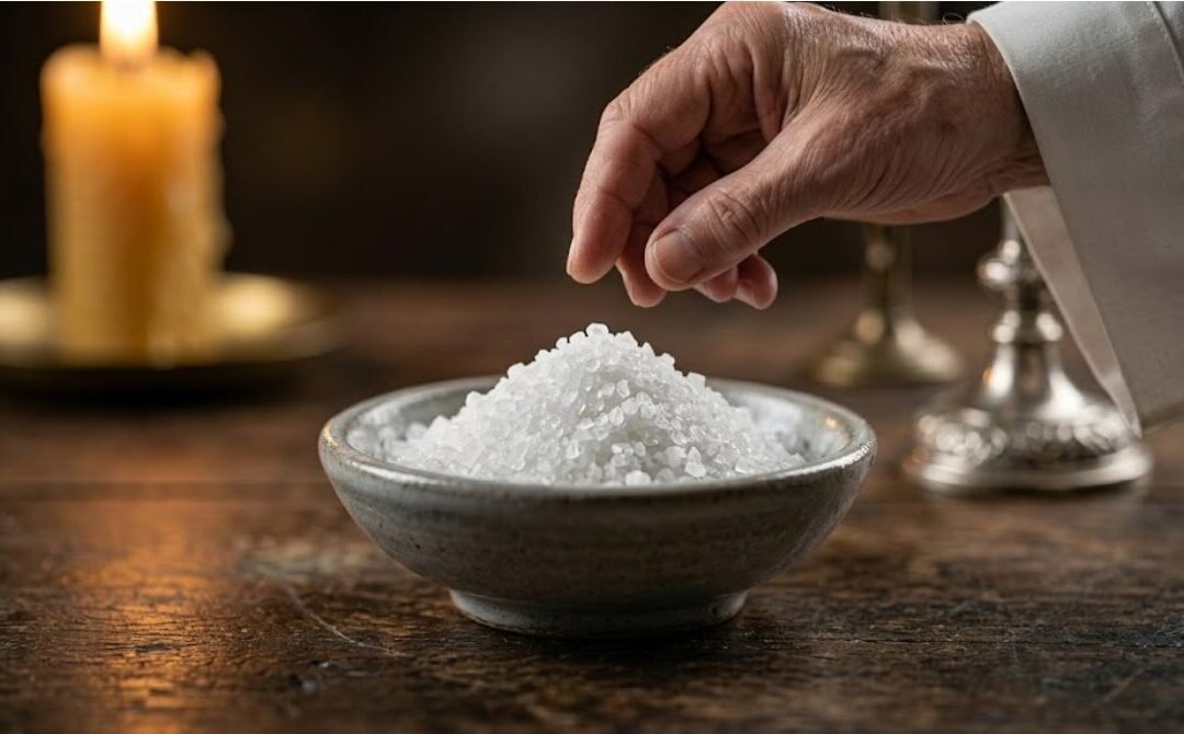 Comment bénir du sel : le guide complet du rituel et des prières.