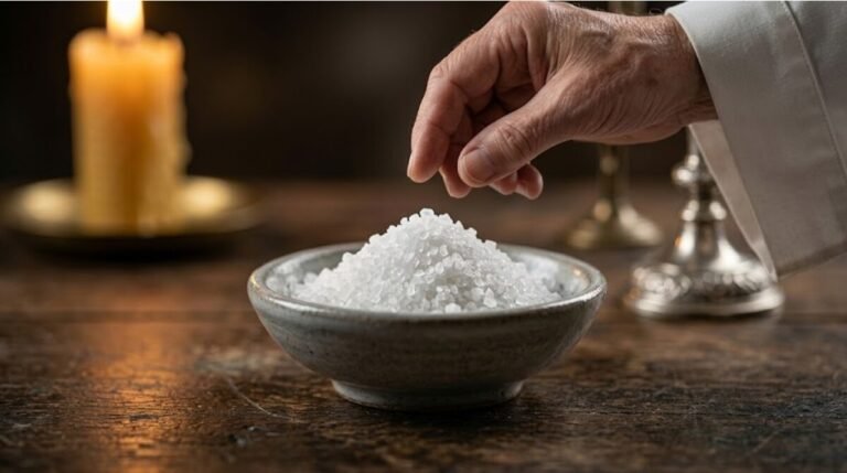 Comment bénir du sel : le guide complet du rituel et des prières.