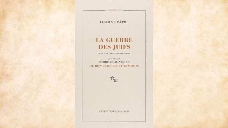 La Guerre des Juifs de Flavius Josèphe : récit d’un témoin-clé