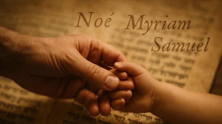 Prénoms bibliques : origine, sens et histoire de chaque nom