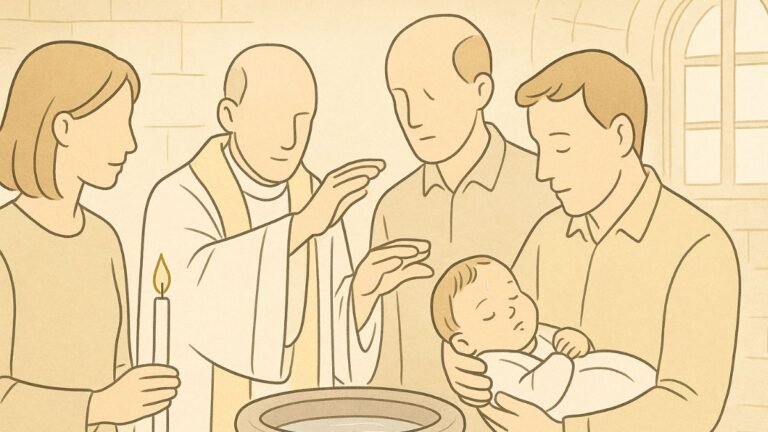 Qui peut baptiser un enfant dans l’Église catholique ?