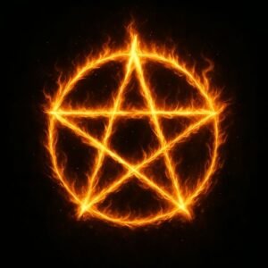 pentagramme de feu