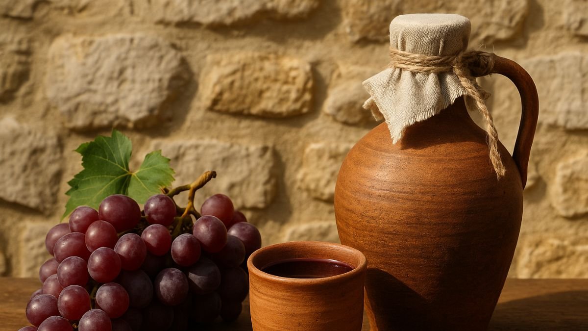 jarre de vin du temps de Jésus