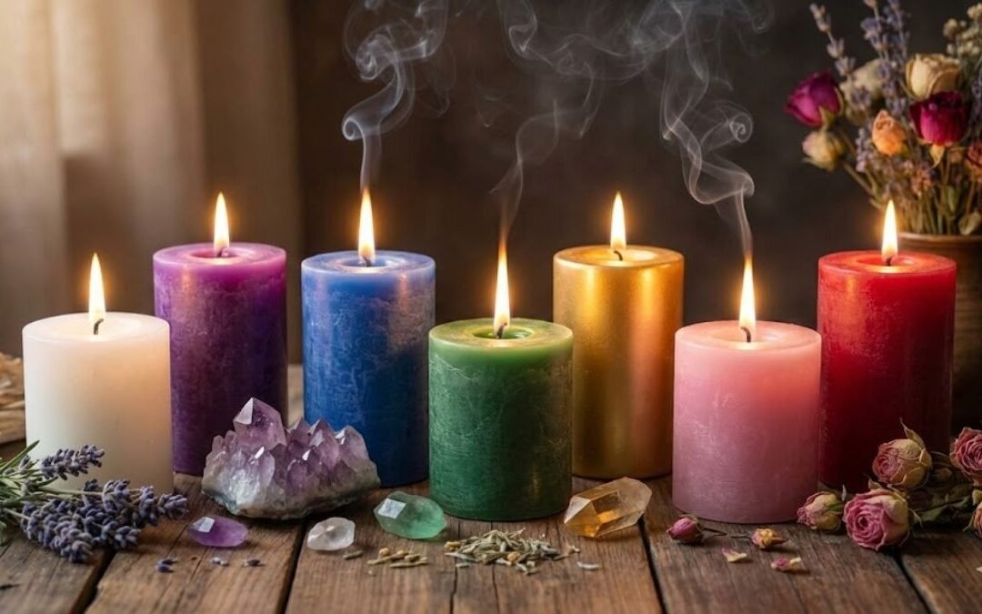 Bougies : pourquoi vous n’utilisez jamais la bonne couleur (et comment ça bloque vos énergies).