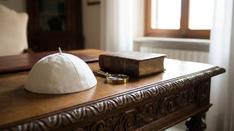 Le Mystère de la Calotte : Pourquoi le Pape porte-t-il une « Kippa » (et pas vous) ?