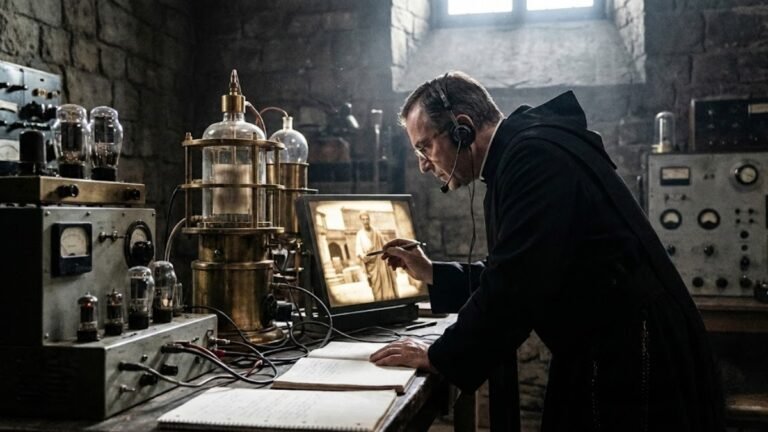 Le Chronoviseur du Vatican : La machine interdite qui a filmé le Christ