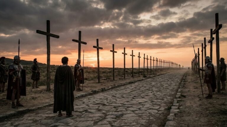 6 000 crucifixions sur la Via Appia : la machine de mort romaine