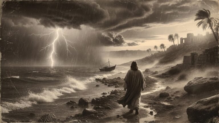 Le calvaire climatique de Jésus en Judée : Sirocco, tempêtes et neige