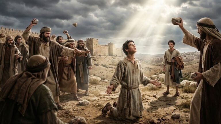 Lapidé sous les yeux de Paul : le destin tragique du tout premier martyr chrétien que l&rsquo;histoire a failli oublier