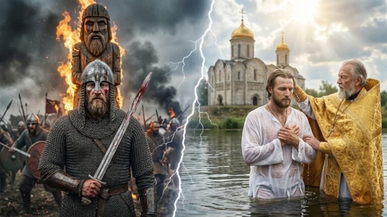 Il a tué son frère et pratiqué des sacrifices humains : l&rsquo;incroyable histoire vraie du tyran sanguinaire devenu Saint Vladimir