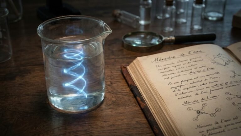 La mémoire de l&rsquo;eau : imposture scientifique ou vérité qui dérange ?