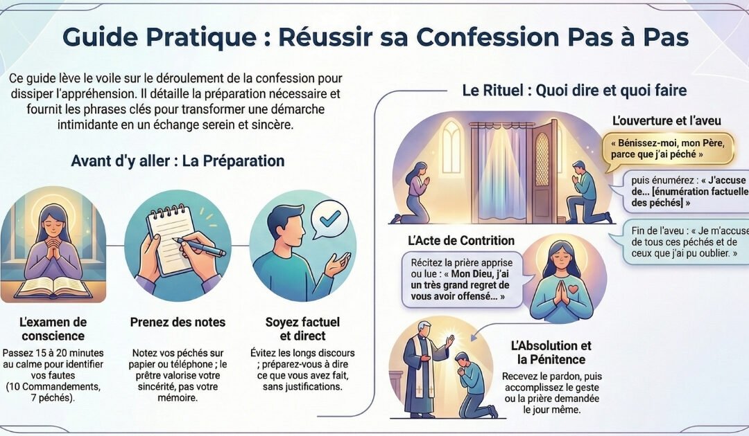 Se confesser en 10 minutes : guide pratique et secret de la confession