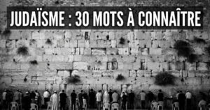Le judaïsme en 30 mots : dictionnaire pour ceux qui confondent tout