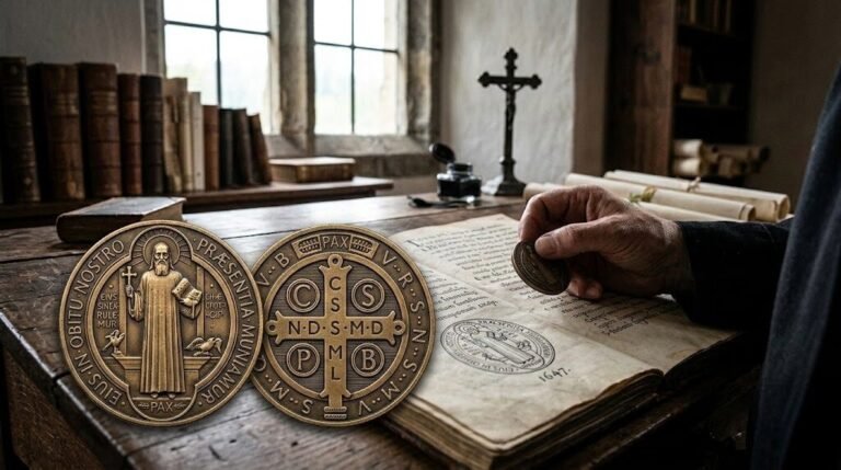 La médaille de Saint Benoît : l&rsquo;arme d&rsquo;exorcisme que les prêtres n&rsquo;ont jamais lâchée