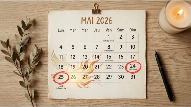 Pentecôte 2026 : pourquoi le lundi 25 mai n&rsquo;est pas un jour férié comme les autres