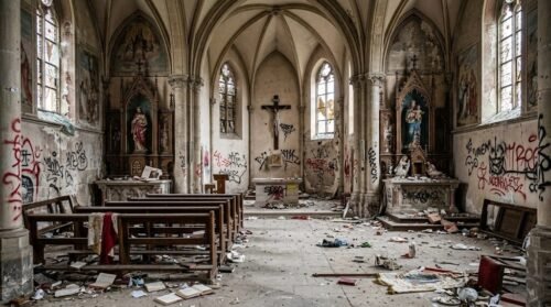 Qu’est-ce que la profanation d’une église ? Le canon 1210 expliqué